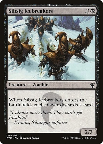 Sibsig Icebreakers, Dragons of Tarkir 119