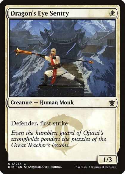 Dragon's Eye Sentry, Dragons of Tarkir 11