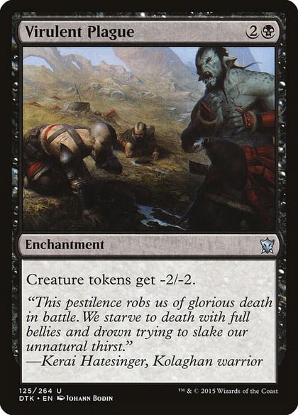 Virulent Plague, Dragons of Tarkir 125