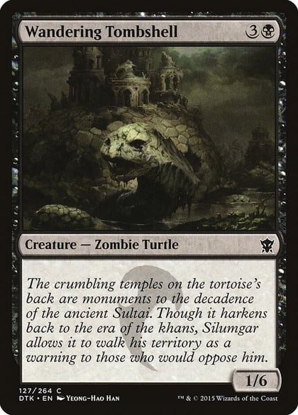 Wandering Tombshell, Dragons of Tarkir 127