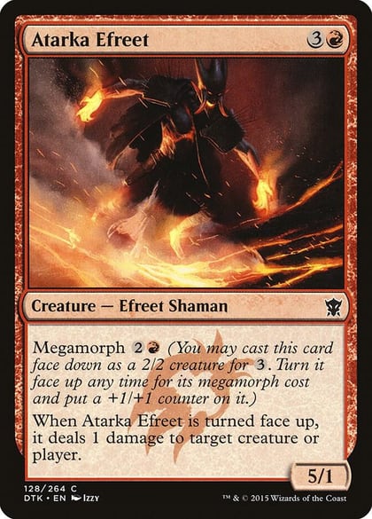 Atarka Efreet, Dragons of Tarkir 128