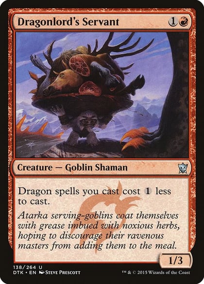 Dragonlord's Servant, Dragons of Tarkir 138