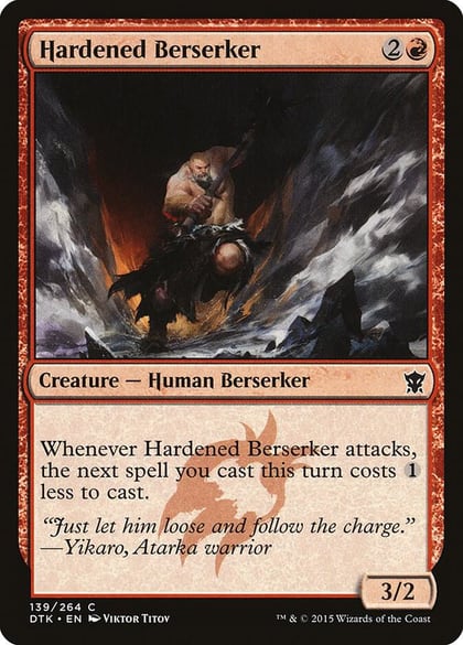 Hardened Berserker, Dragons of Tarkir 139