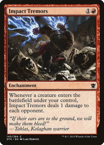 Impact Tremors, Dragons of Tarkir 140
