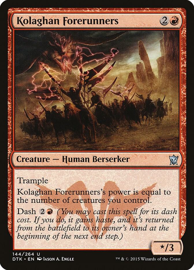 Kolaghan Forerunners, Dragons of Tarkir 144