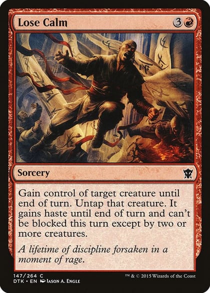 Lose Calm, Dragons of Tarkir 147
