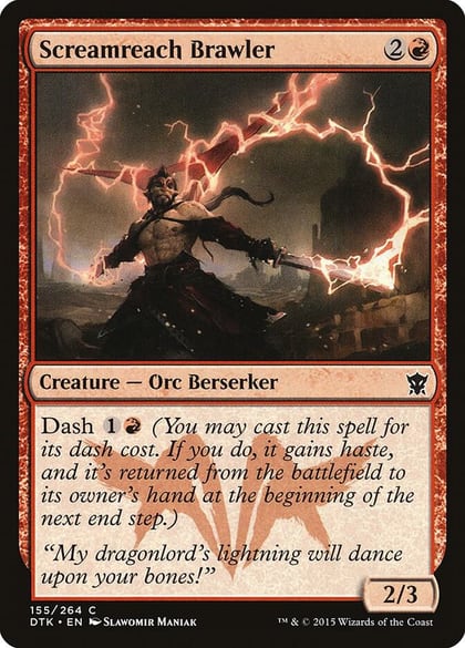 Screamreach Brawler, Dragons of Tarkir 155