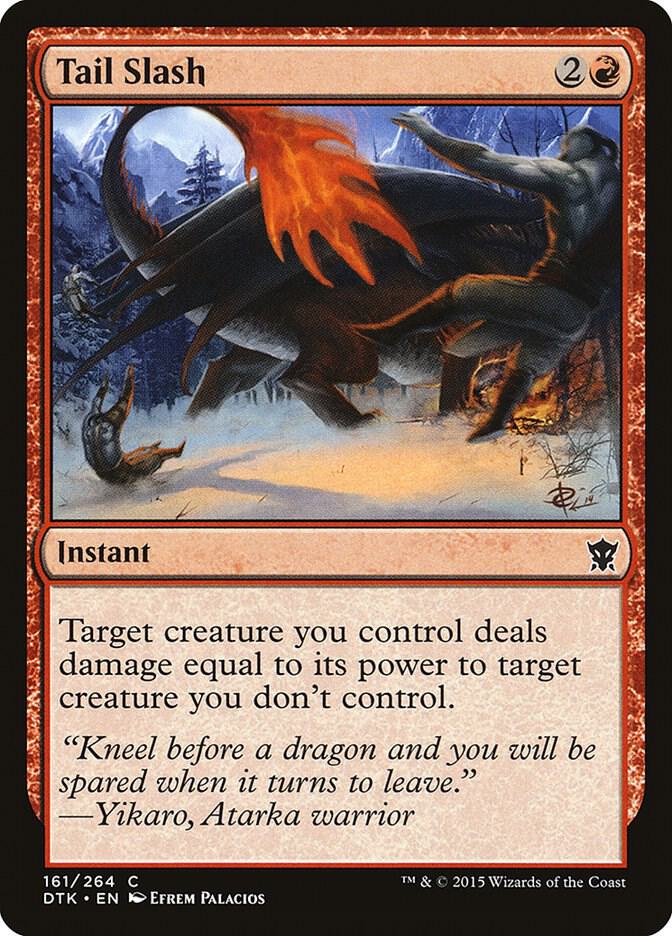 Tail Slash, Dragons of Tarkir 161
