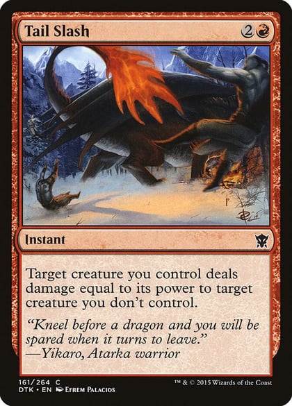 Tail Slash, Dragons of Tarkir 161