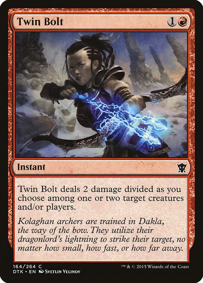 Twin Bolt, Dragons of Tarkir 164