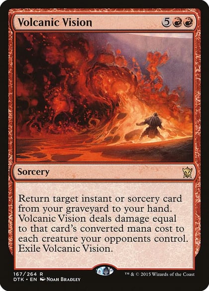 Volcanic Vision, Dragons of Tarkir 167