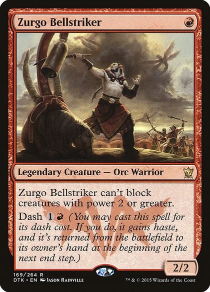 Zurgo Bellstriker, Dragons of Tarkir 169