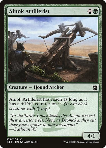 Ainok Artillerist, Dragons of Tarkir 171