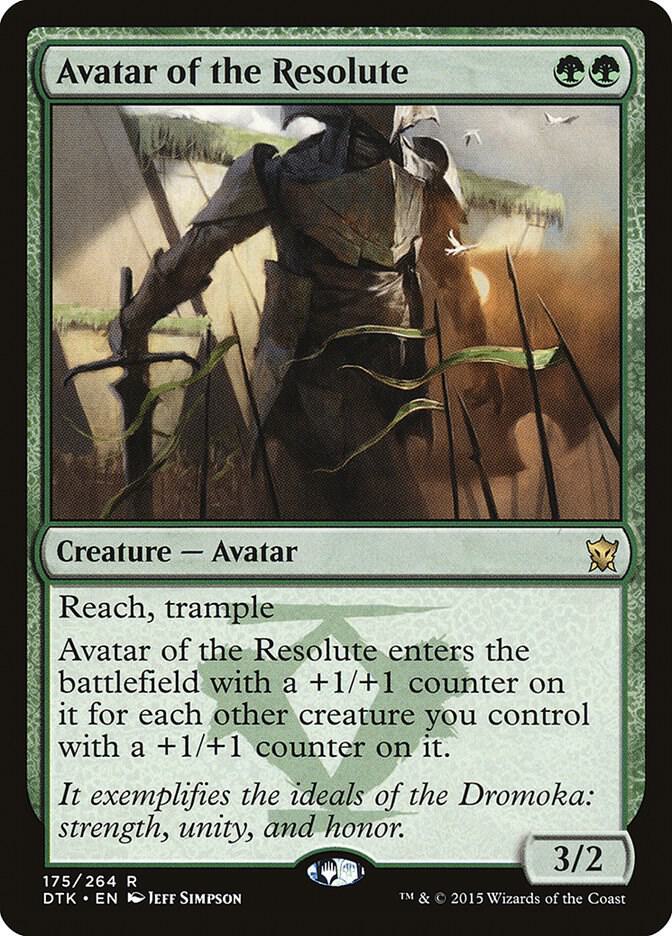 Avatar of the Resolute, Dragons of Tarkir 175