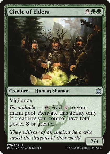 Circle of Elders, Dragons of Tarkir 176