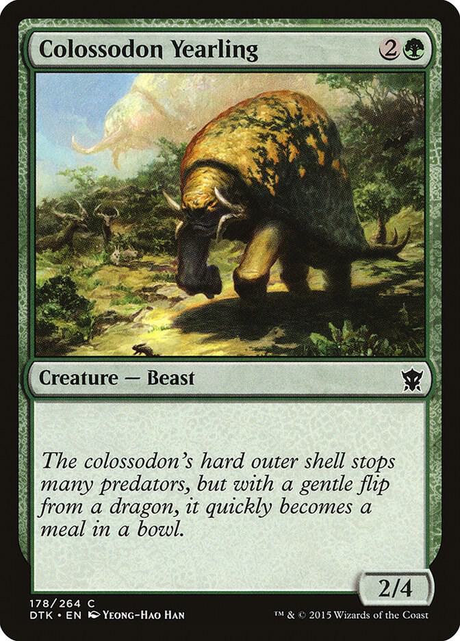 Colossodon Yearling, Dragons of Tarkir 178