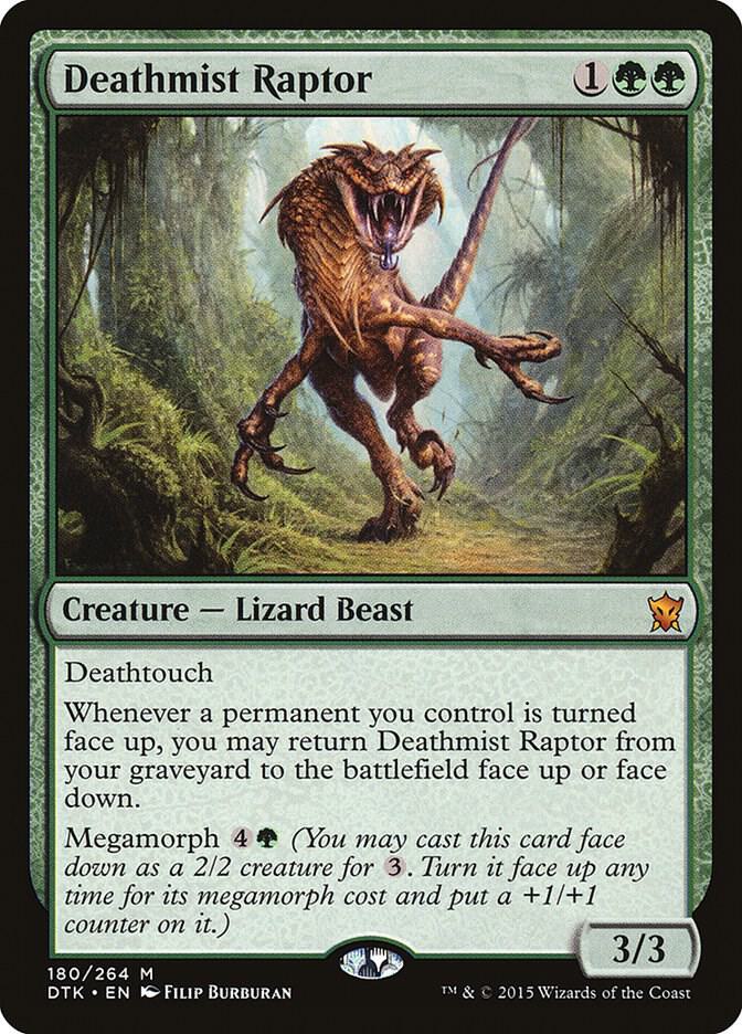 Deathmist Raptor, Dragons of Tarkir 180