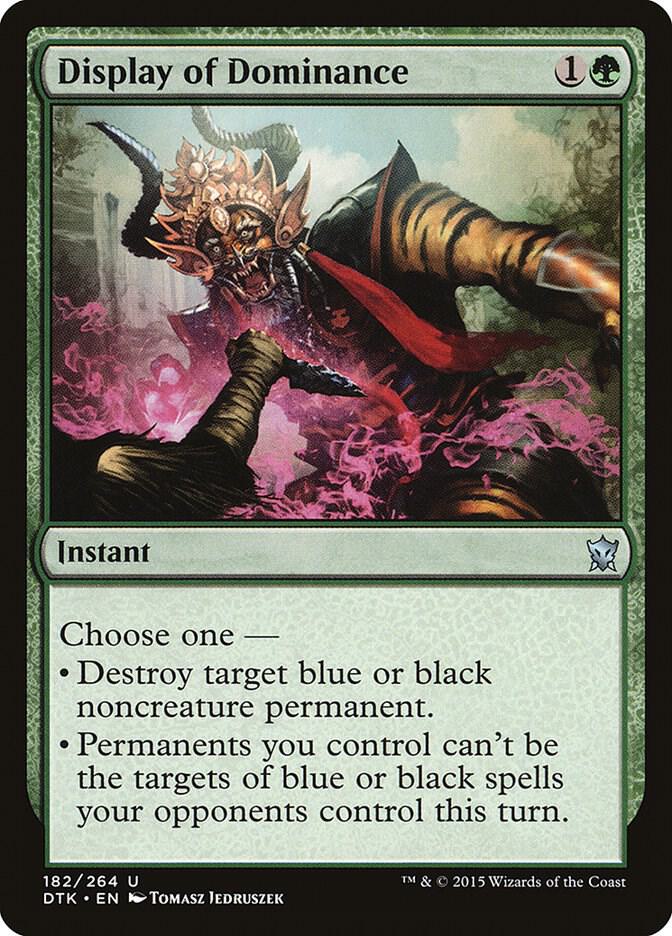 Display of Dominance, Dragons of Tarkir 182