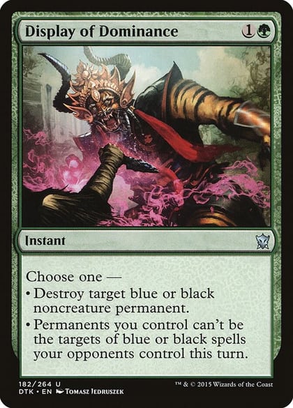 Display of Dominance, Dragons of Tarkir 182