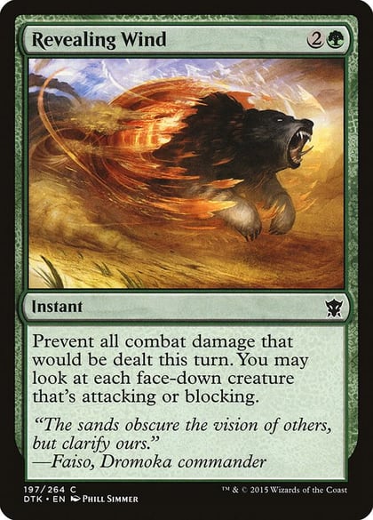 Revealing Wind, Dragons of Tarkir 197