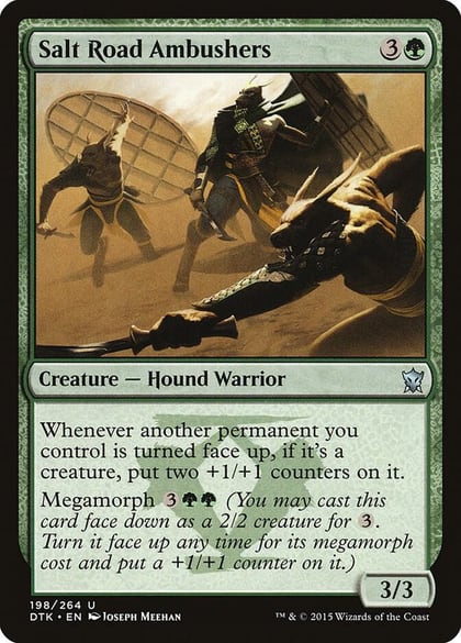 Salt Road Ambushers, Dragons of Tarkir 198