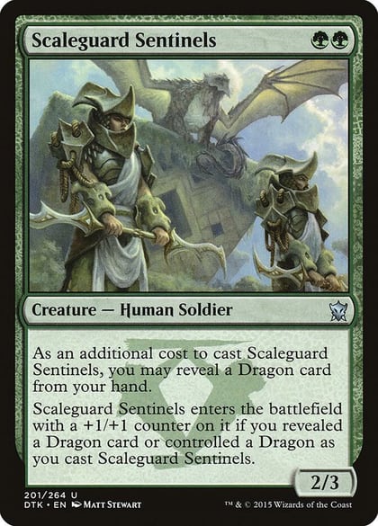 Scaleguard Sentinels, Dragons of Tarkir 201