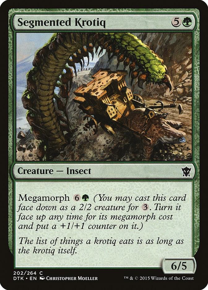 Segmented Krotiq, Dragons of Tarkir 202
