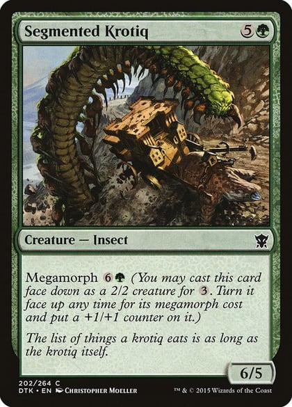 Segmented Krotiq, Dragons of Tarkir 202