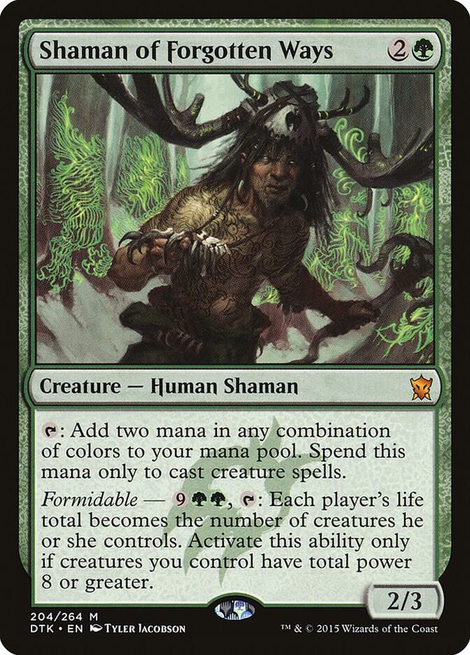 Shaman of Forgotten Ways, Dragons of Tarkir 204