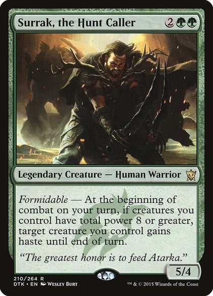 Surrak, the Hunt Caller, Dragons of Tarkir 210