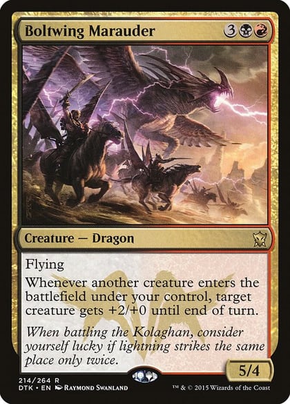 Boltwing Marauder, Dragons of Tarkir 214
