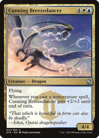 Cunning Breezedancer, Dragons of Tarkir 215