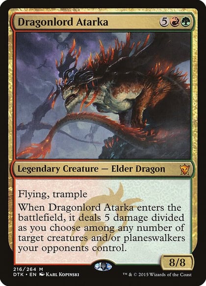 Dragonlord Atarka, Dragons of Tarkir 216