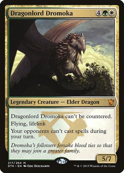 Dragonlord Dromoka, Dragons of Tarkir 217