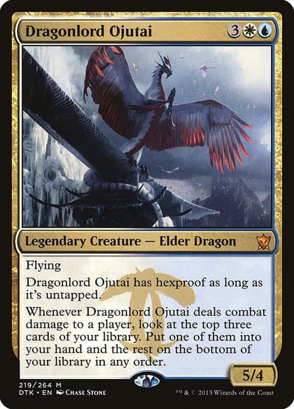 Dragonlord Ojutai, Dragons of Tarkir 219