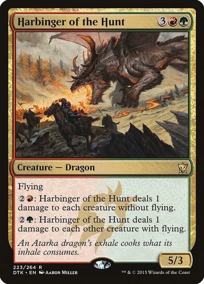 Harbinger of the Hunt, Dragons of Tarkir 223