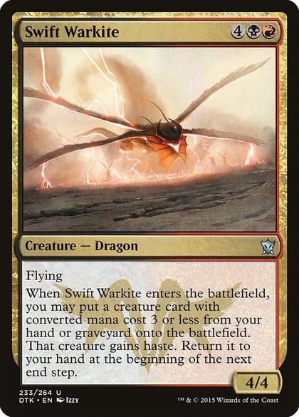 Swift Warkite, Dragons of Tarkir 233