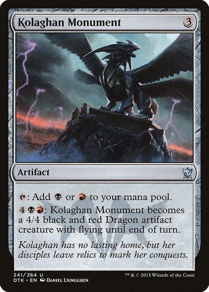 Kolaghan Monument, Dragons of Tarkir 241