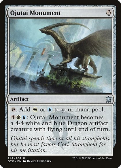 Ojutai Monument, Dragons of Tarkir 242