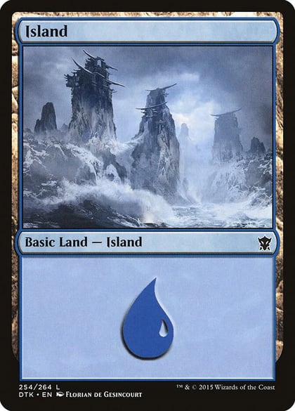 Island (254), Dragons of Tarkir 254