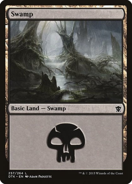 Swamp (257), Dragons of Tarkir 257