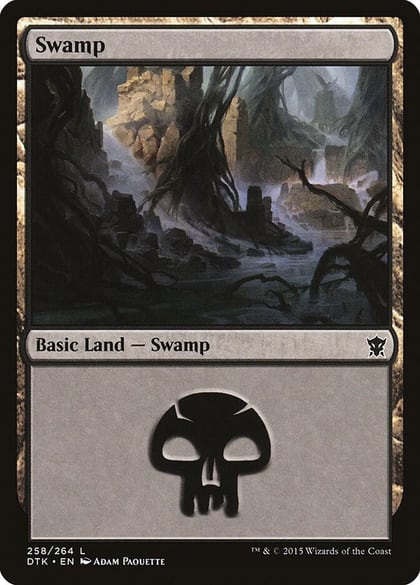Swamp (258), Dragons of Tarkir 258
