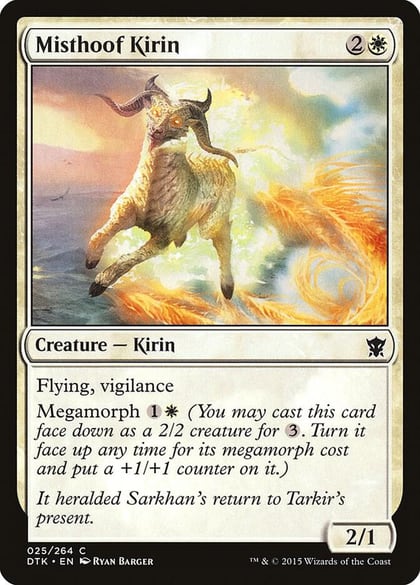 Misthoof Kirin, Dragons of Tarkir 25
