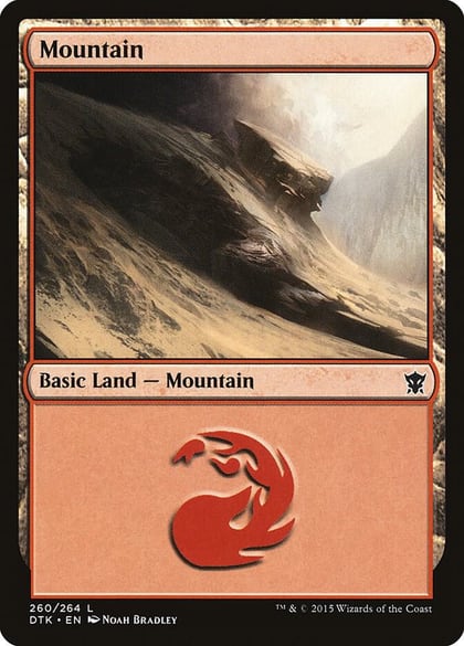 Mountain (260), Dragons of Tarkir 260