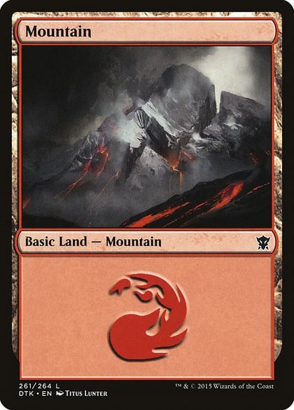 Mountain (261), Dragons of Tarkir 261