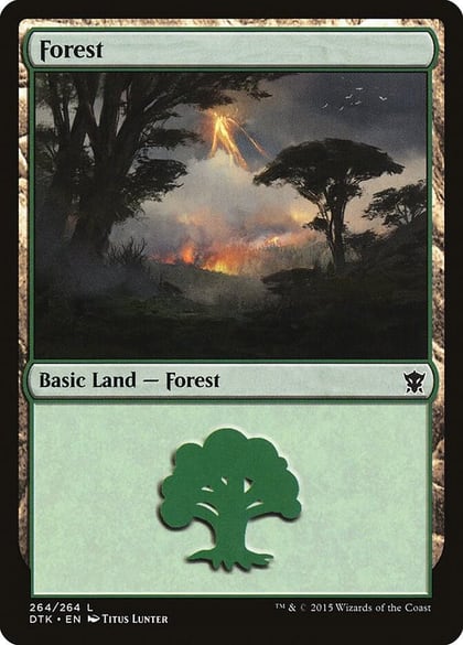 Forest (264), Dragons of Tarkir 264