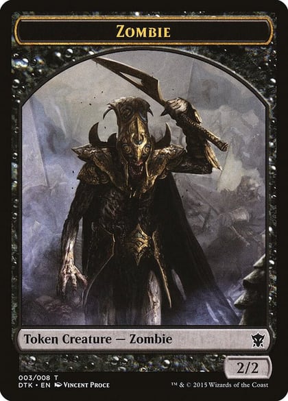 Zombie Token, Dragons of Tarkir 3
