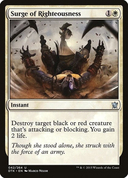 Surge of Righteousness, Dragons of Tarkir 42