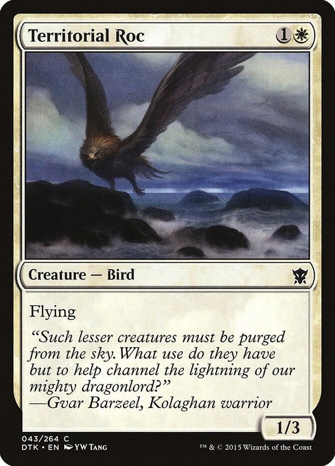 Territorial Roc, Dragons of Tarkir 43