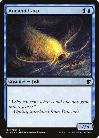 Ancient Carp, Dragons of Tarkir 44
